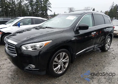2014 Infiniti Qx60 Hybrid z USA, uszkodzony, nr VIN 5N1CL0MM4EC519278